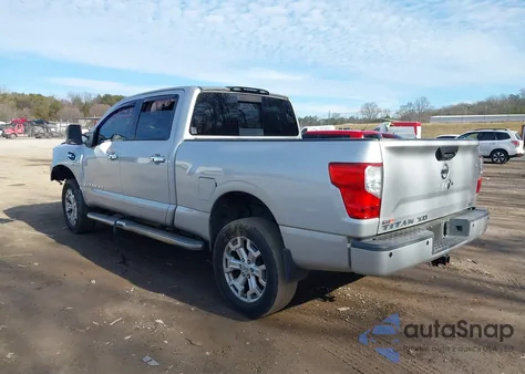 2017 Nissan Titan Xd Platinum Reserve Gas/S Gas/Sl Gas/Sv Gas z USA, uszkodzony, nr VIN 1N6AA1F22HN507199